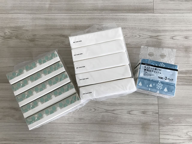 【サツドラPB商品】北欧風でインテリアの邪魔をしない！安くてシンプルなソフトパックティッシュ